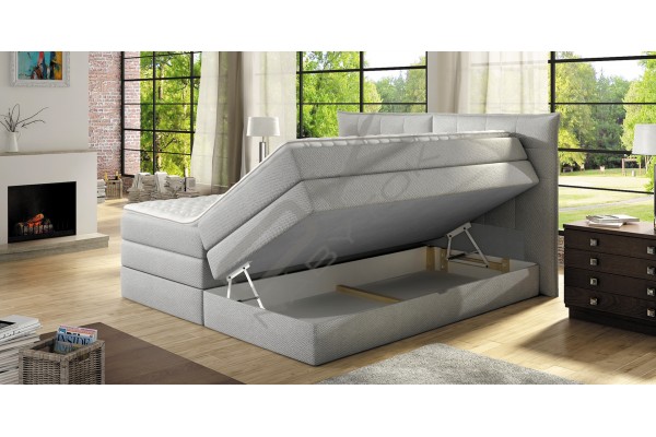 WERSAL POSTEĽ BOXSPRING FENDY s úložným priestorom 180 x 200 cm "Mega akcia"